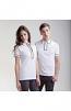 Women's contrast piped polo shirt