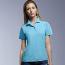 Anvil women's double piqué polo