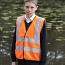 Kids hi-vis 2 b&b waistcoat (HVW100CH)